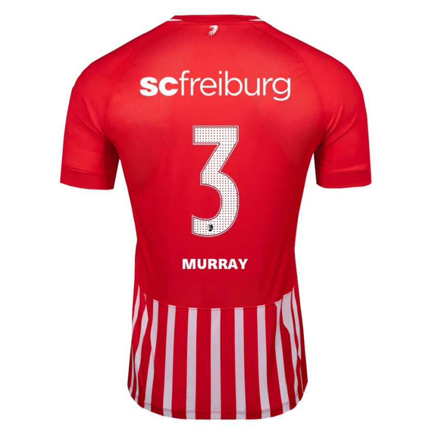 Danxen Damen Drew Murray #3 Rot Weiß Schwarz Heimtrikot Trikot 2026/27 T-Shirt Österreich