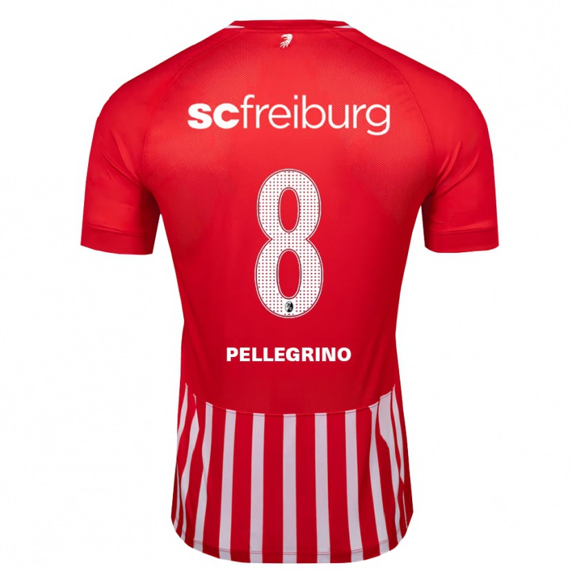 Danxen Damen Gabriel Pellegrino #8 Rot Weiß Schwarz Heimtrikot Trikot 2026/27 T-Shirt Österreich