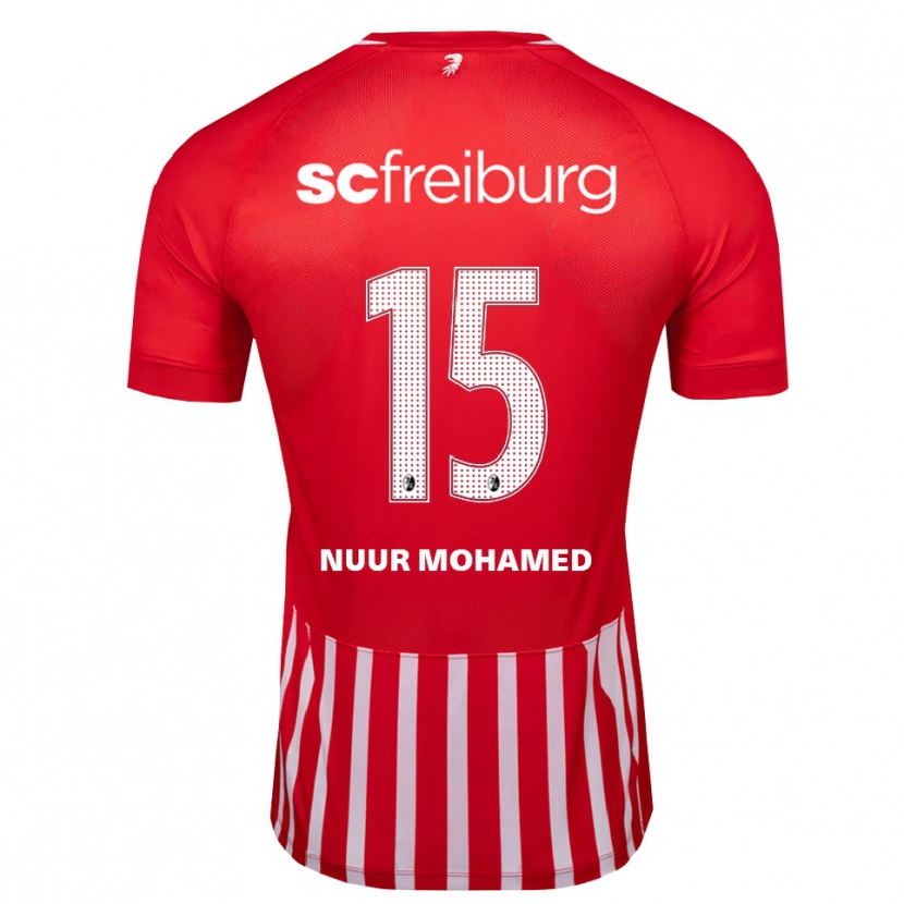 Danxen Damen Billal Mohamed #15 Rot Weiß Schwarz Heimtrikot Trikot 2026/27 T-Shirt Österreich