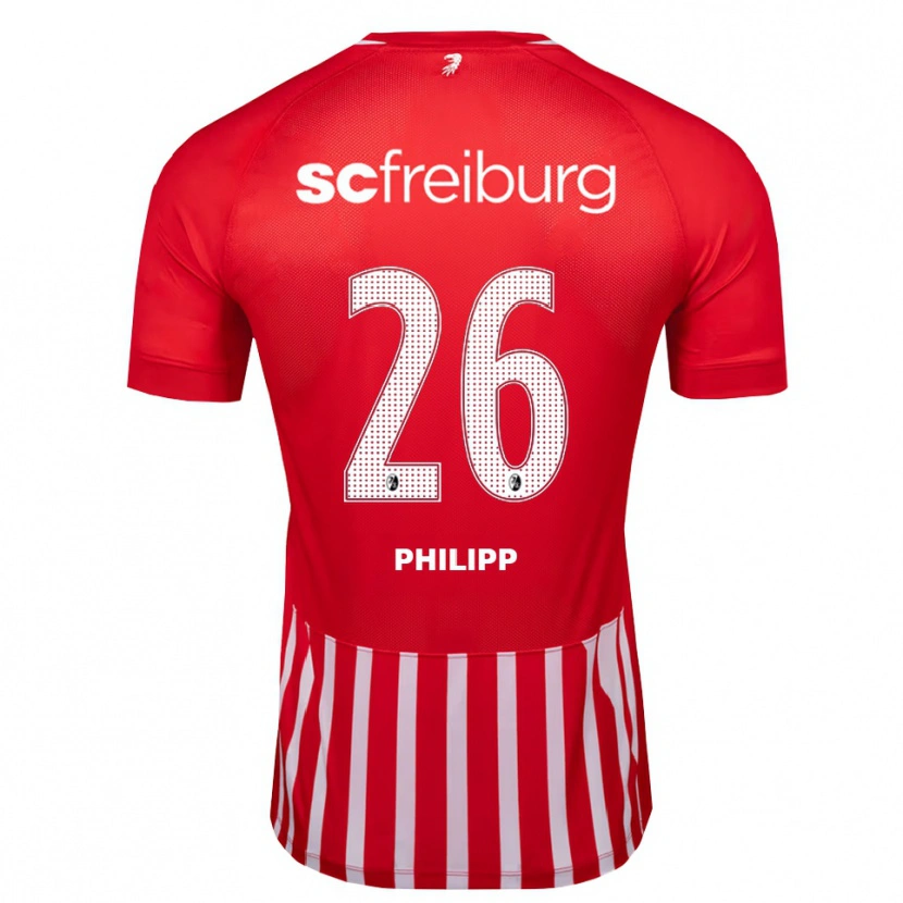 Danxen Damen Maximilian Philipp #26 Rot Weiß Schwarz Heimtrikot Trikot 2026/27 T-Shirt Österreich
