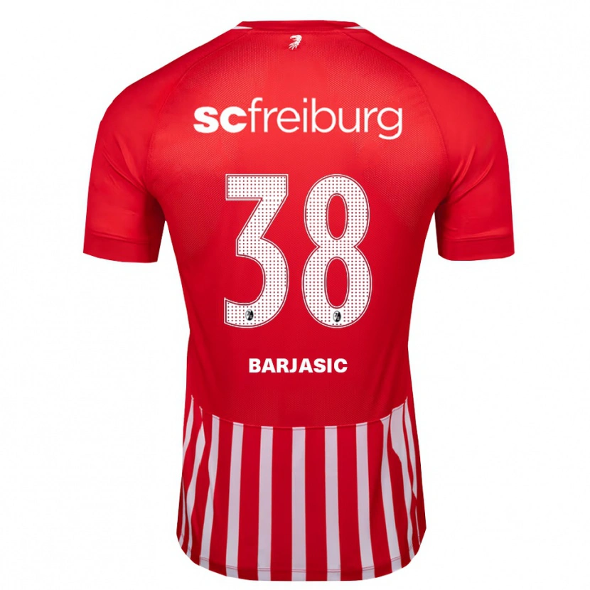 Danxen Damen Josip Barjasic #38 Rot Weiß Schwarz Heimtrikot Trikot 2026/27 T-Shirt Österreich