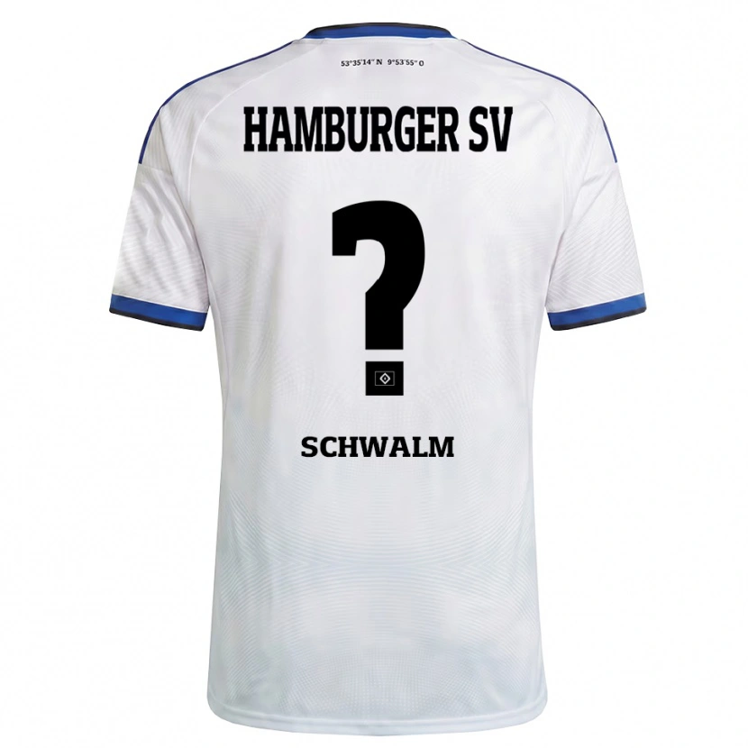 Danxen Damen Viktoria Schwalm #0 Weiß Schwarz Blau Heimtrikot Trikot 2026/27 T-Shirt Österreich