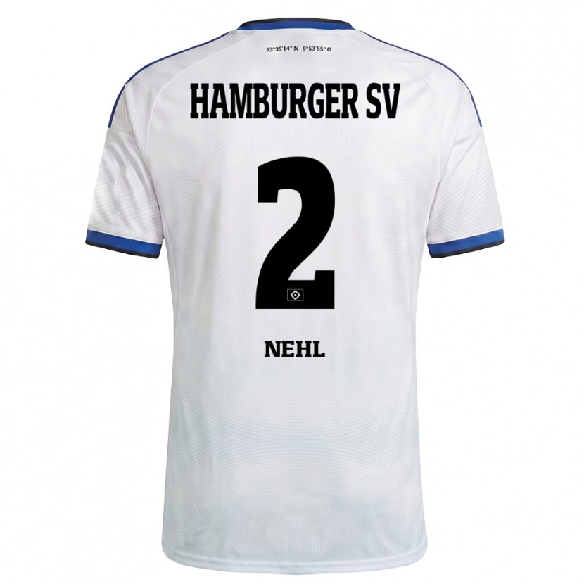 Danxen Damen Julius Nehl #2 Weiß Schwarz Blau Heimtrikot Trikot 2026/27 T-Shirt Österreich