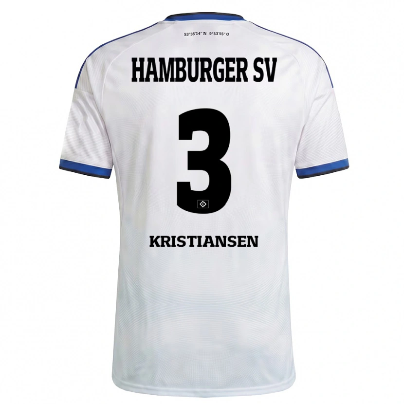 Danxen Damen Simon Kristiansen #3 Weiß Schwarz Blau Heimtrikot Trikot 2026/27 T-Shirt Österreich