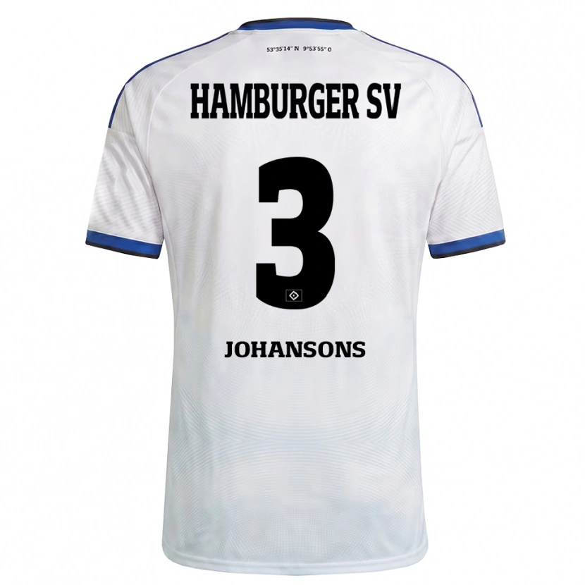 Danxen Damen Paul Johansons #3 Weiß Schwarz Blau Heimtrikot Trikot 2026/27 T-Shirt Österreich