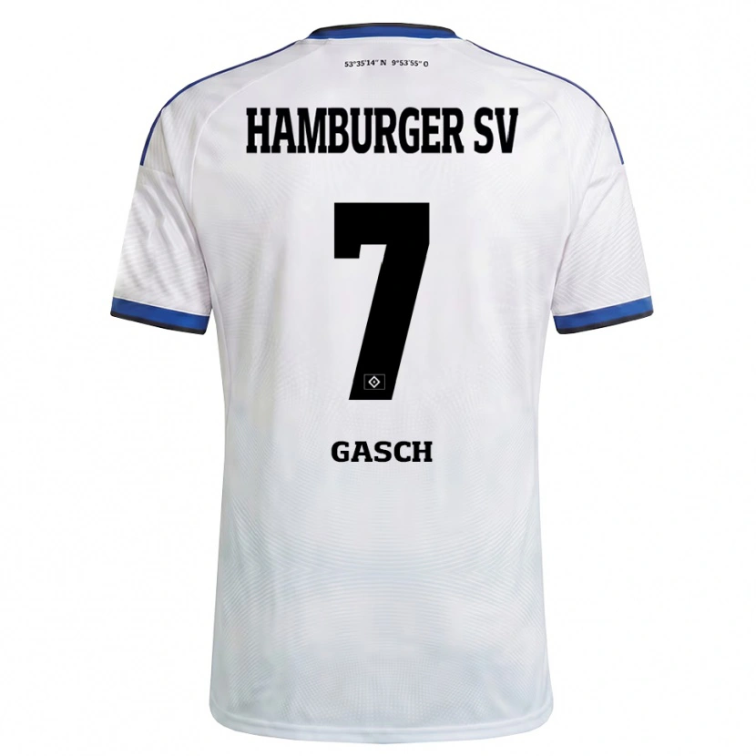 Danxen Damen Anton Gasch #7 Weiß Schwarz Blau Heimtrikot Trikot 2026/27 T-Shirt Österreich
