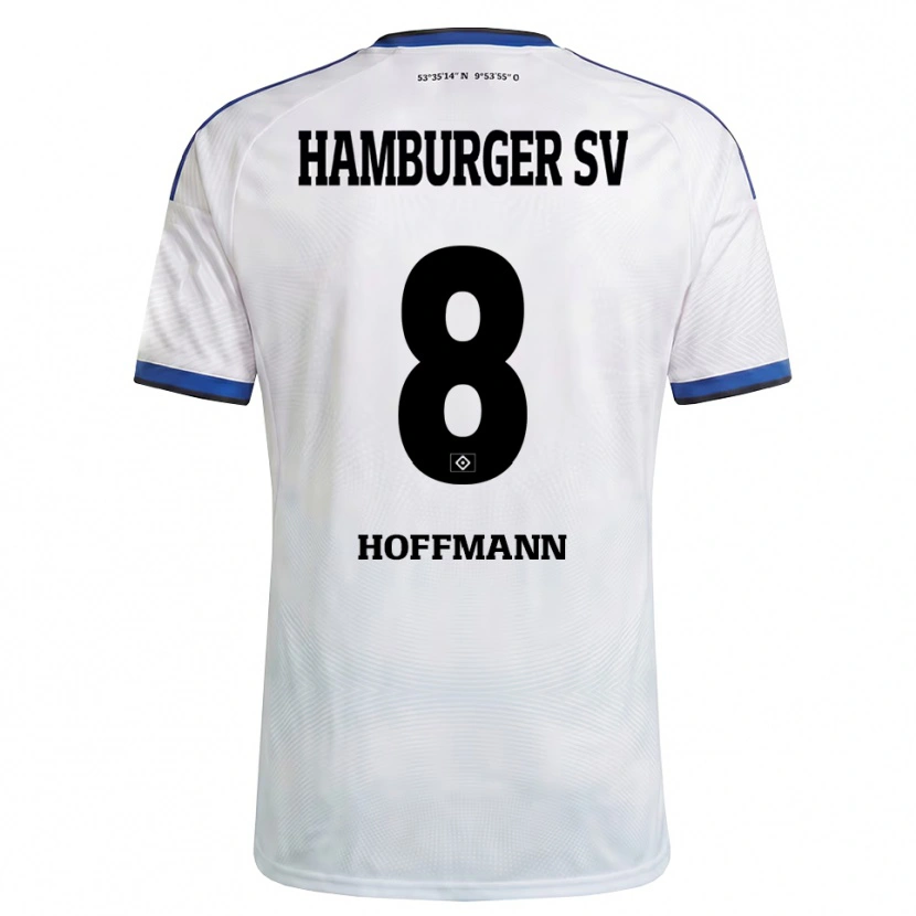 Danxen Damen Nick Hoffmann #8 Weiß Schwarz Blau Heimtrikot Trikot 2026/27 T-Shirt Österreich