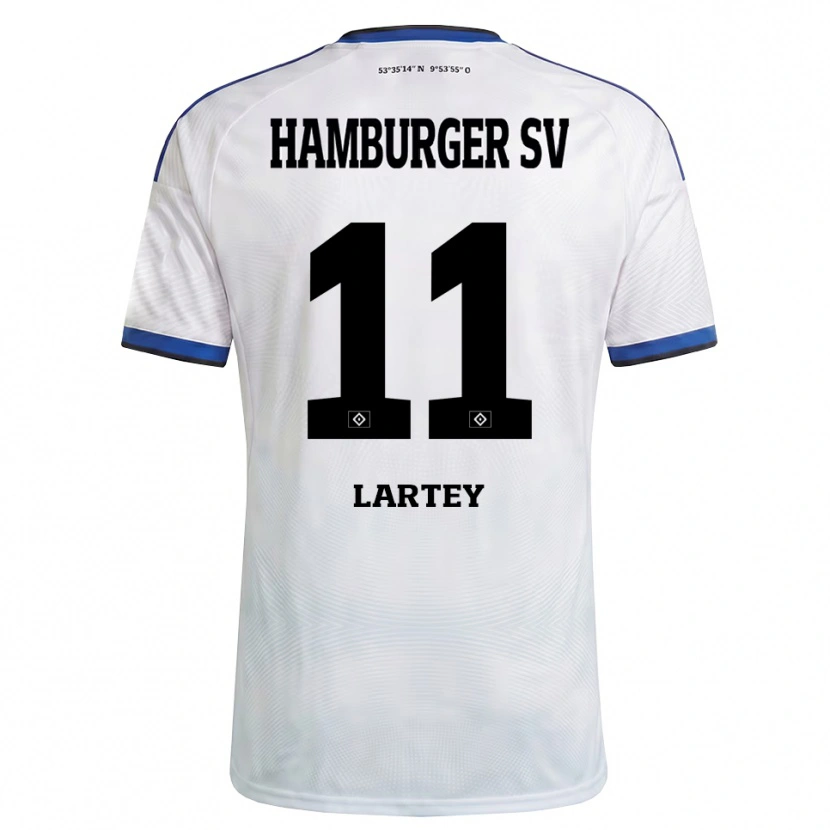 Danxen Damen Lars Lartey #11 Weiß Schwarz Blau Heimtrikot Trikot 2026/27 T-Shirt Österreich