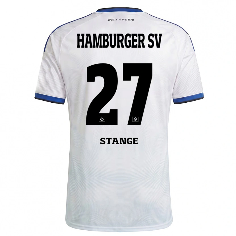 Danxen Damen Tobias Stange #27 Weiß Schwarz Blau Heimtrikot Trikot 2026/27 T-Shirt Österreich