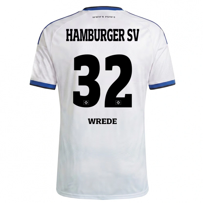 Danxen Damen Lotta Wrede #32 Weiß Schwarz Blau Heimtrikot Trikot 2026/27 T-Shirt Österreich