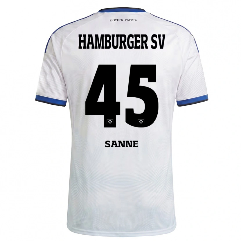 Danxen Damen Tom Sanne #45 Weiß Schwarz Blau Heimtrikot Trikot 2026/27 T-Shirt Österreich