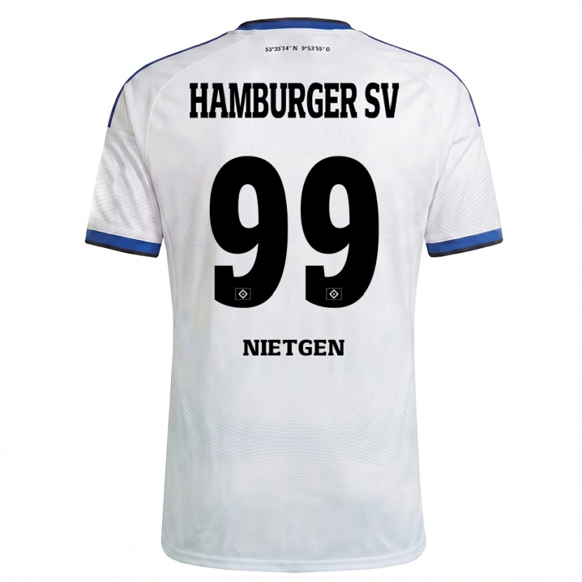 Danxen Damen Marvin Nietgen #99 Weiß Schwarz Blau Heimtrikot Trikot 2026/27 T-Shirt Österreich