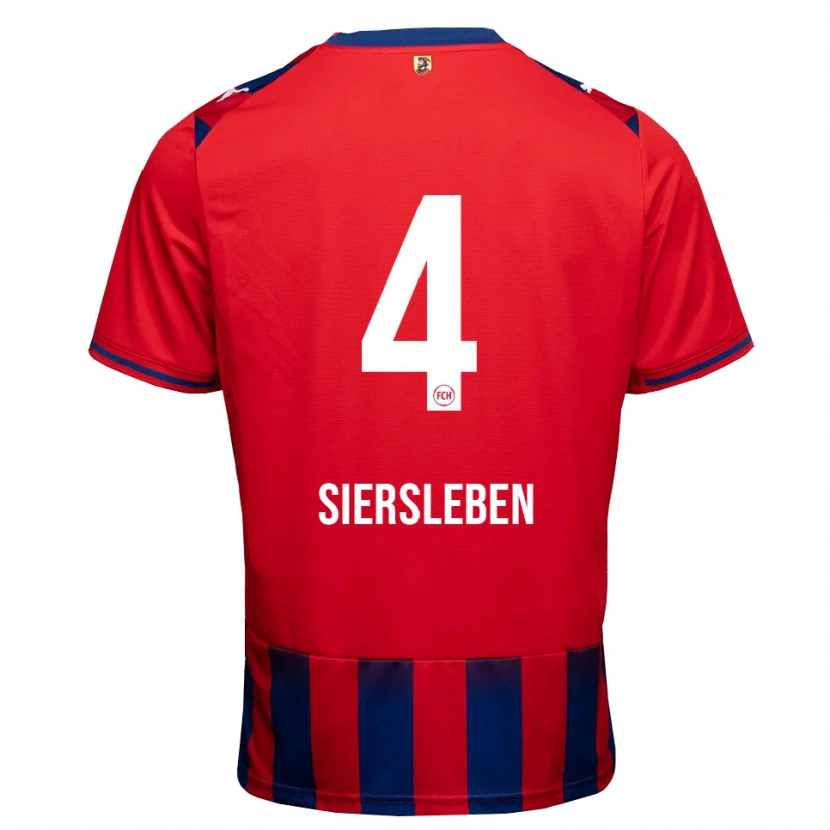 Danxen Damen Tim Siersleben #4 Königsblau Weiß Rot Heimtrikot Trikot 2026/27 T-Shirt Österreich