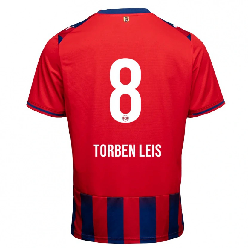 Danxen Damen Torben Leis #8 Königsblau Weiß Rot Heimtrikot Trikot 2026/27 T-Shirt Österreich