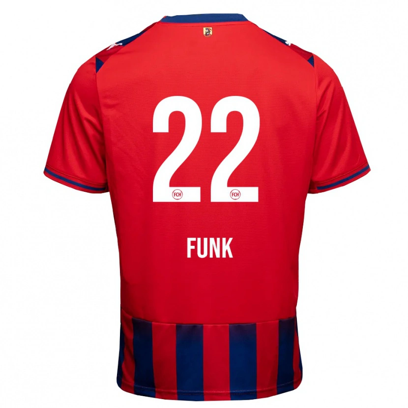 Danxen Damen Sebastian Funk #22 Königsblau Weiß Rot Heimtrikot Trikot 2026/27 T-Shirt Österreich