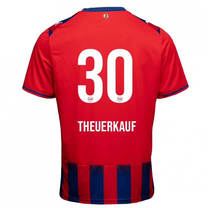Danxen Damen Norman Theuerkauf #30 Königsblau Weiß Rot Heimtrikot Trikot 2026/27 T-Shirt Österreich