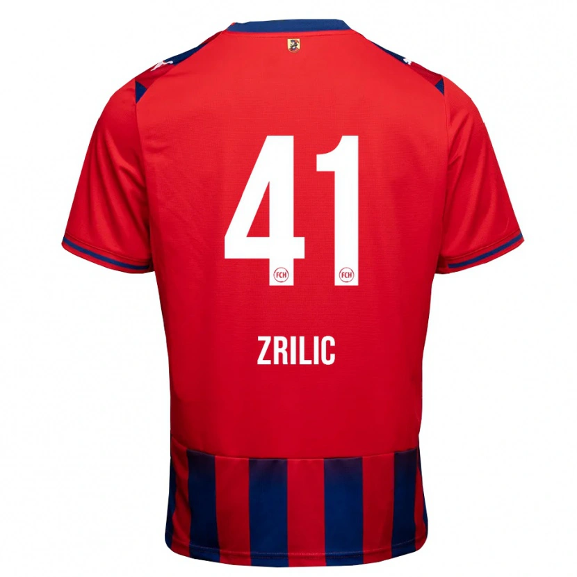 Danxen Damen Marko Zrilić #41 Königsblau Weiß Rot Heimtrikot Trikot 2026/27 T-Shirt Österreich