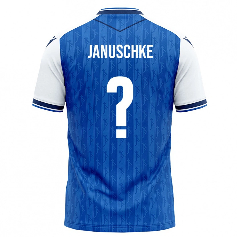 Danxen Damen Tim Januschke #0 Königsblau Weiß Heimtrikot Trikot 2026/27 T-Shirt Österreich