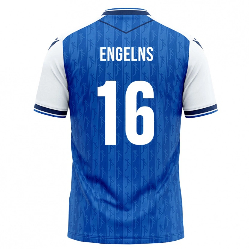 Danxen Damen Luis Engelns #16 Königsblau Weiß Heimtrikot Trikot 2026/27 T-Shirt Österreich