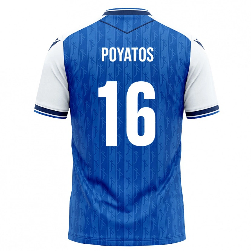 Danxen Damen Miguel Poyatos #16 Königsblau Weiß Heimtrikot Trikot 2026/27 T-Shirt Österreich