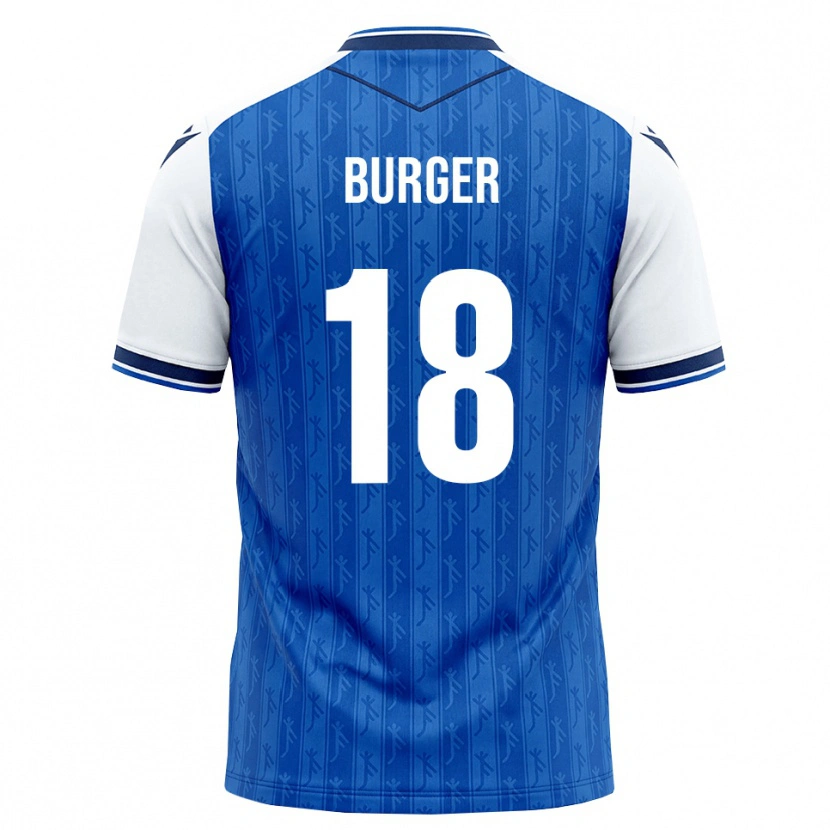 Danxen Damen Wouter Burger #18 Königsblau Weiß Heimtrikot Trikot 2026/27 T-Shirt Österreich