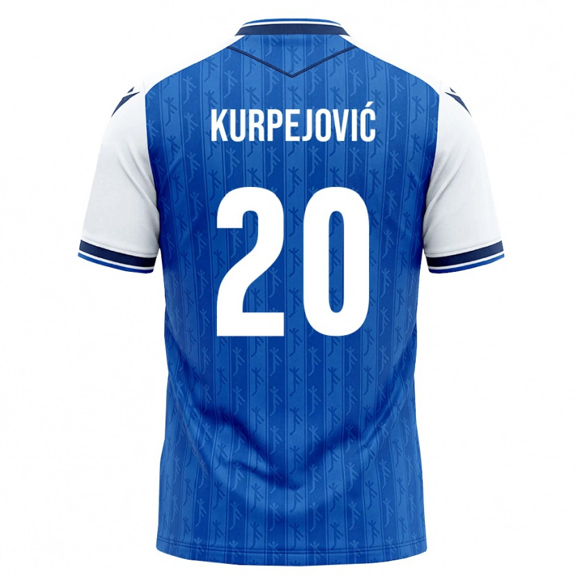 Danxen Damen Albin Kurpejović #20 Königsblau Weiß Heimtrikot Trikot 2026/27 T-Shirt Österreich
