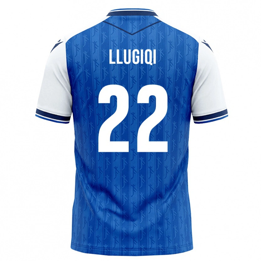 Danxen Damen Arian Llugiqi #22 Königsblau Weiß Heimtrikot Trikot 2026/27 T-Shirt Österreich