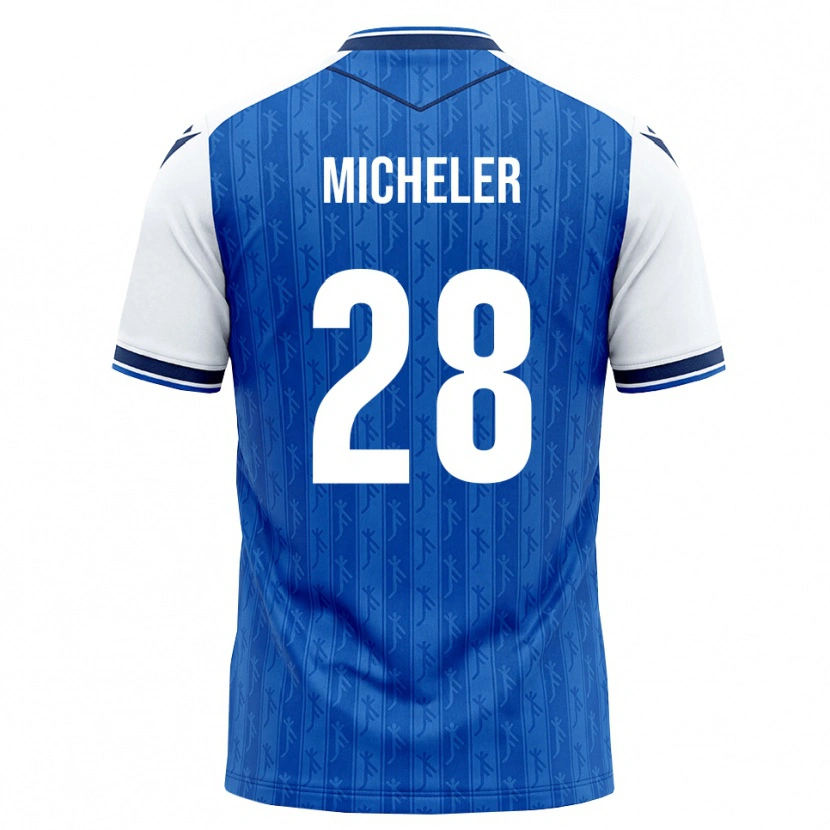 Danxen Damen Florian Micheler #28 Königsblau Weiß Heimtrikot Trikot 2026/27 T-Shirt Österreich