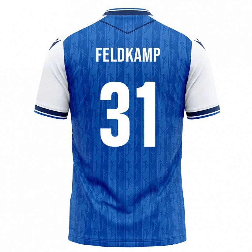 Danxen Damen Jana Feldkamp #31 Königsblau Weiß Heimtrikot Trikot 2026/27 T-Shirt Österreich