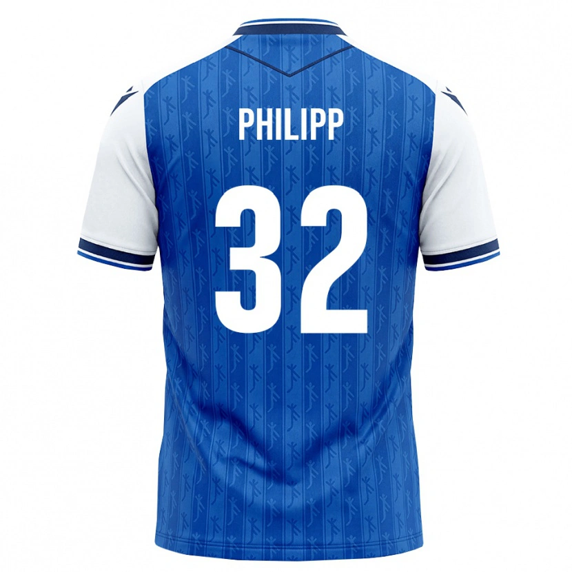 Danxen Damen Tim Philipp #32 Königsblau Weiß Heimtrikot Trikot 2026/27 T-Shirt Österreich