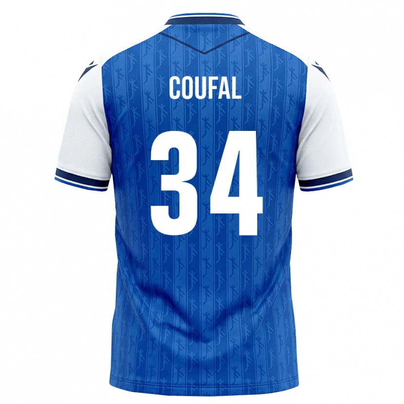 Danxen Damen Vladimír Coufal #34 Königsblau Weiß Heimtrikot Trikot 2026/27 T-Shirt Österreich