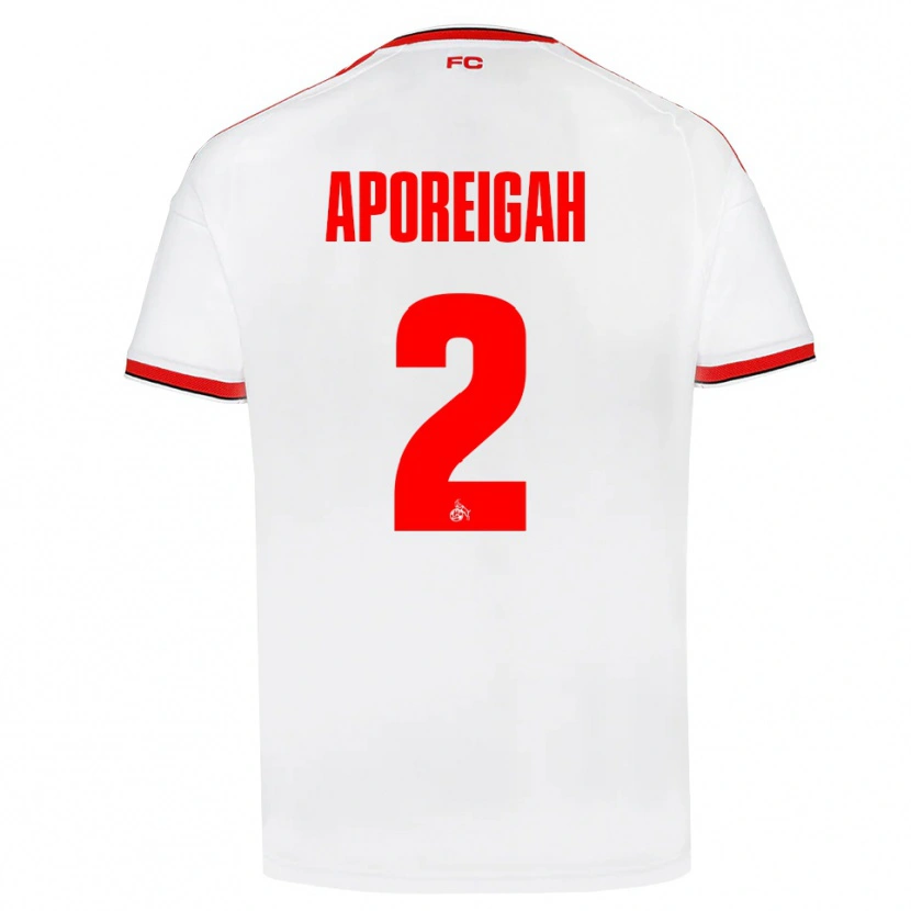 Danxen Damen Leo Aporeigah #2 Weiß Rot Schwarz Heimtrikot Trikot 2026/27 T-Shirt Österreich