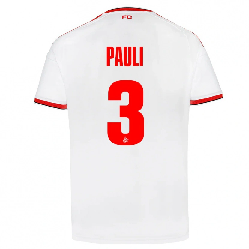 Danxen Damen Julian Pauli #3 Weiß Rot Schwarz Heimtrikot Trikot 2026/27 T-Shirt Österreich