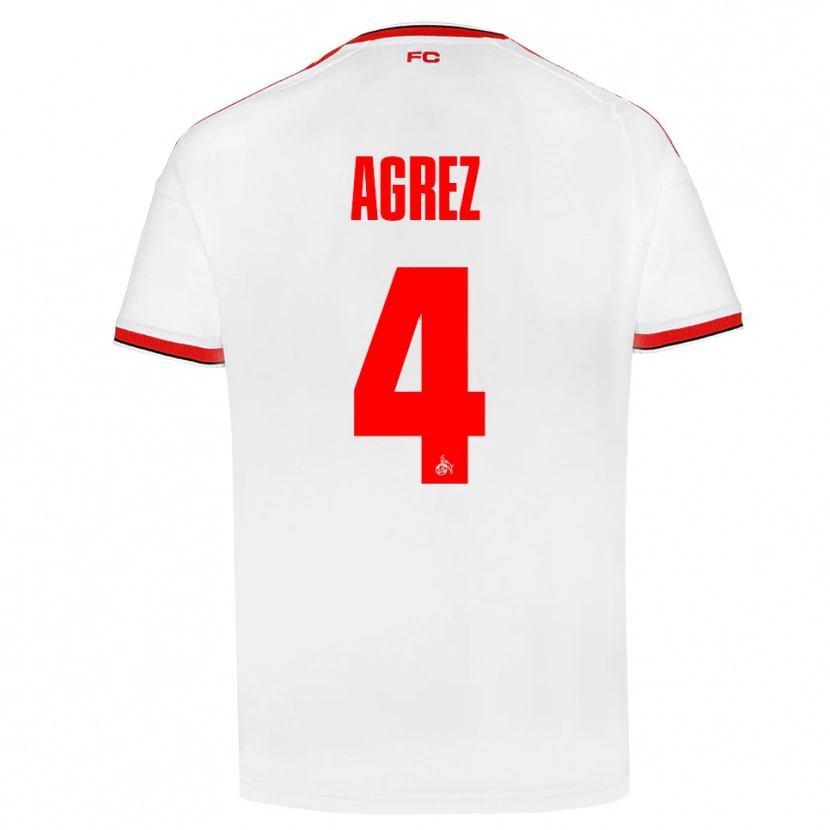 Danxen Damen Sara Agrež #4 Weiß Rot Schwarz Heimtrikot Trikot 2026/27 T-Shirt Österreich