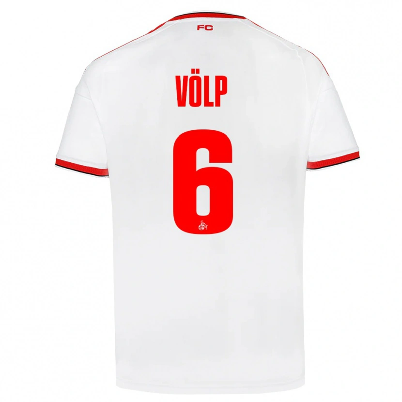 Danxen Damen Lennard Völp #6 Weiß Rot Schwarz Heimtrikot Trikot 2026/27 T-Shirt Österreich