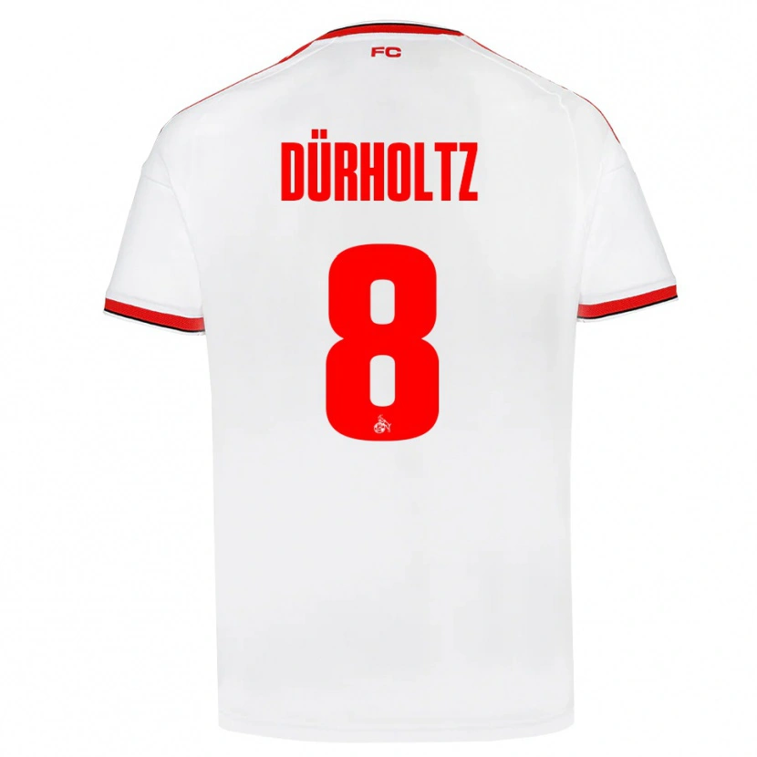 Danxen Damen Luca Dürholtz #8 Weiß Rot Schwarz Heimtrikot Trikot 2026/27 T-Shirt Österreich