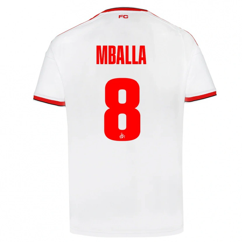 Danxen Damen Loiks Mballa #8 Weiß Rot Schwarz Heimtrikot Trikot 2026/27 T-Shirt Österreich