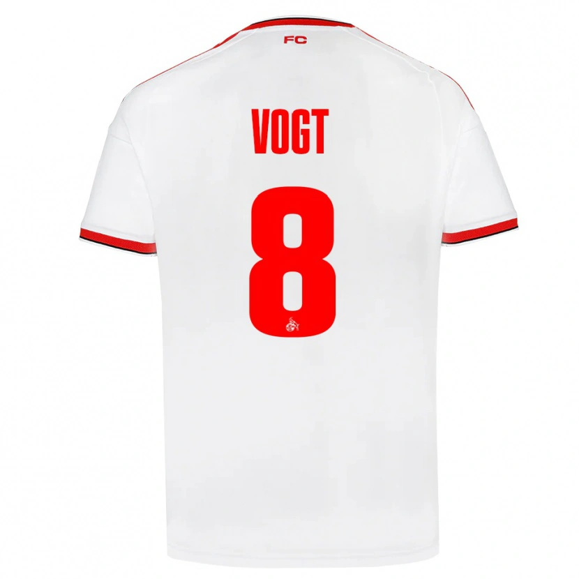 Danxen Damen Laura Vogt #8 Weiß Rot Schwarz Heimtrikot Trikot 2026/27 T-Shirt Österreich