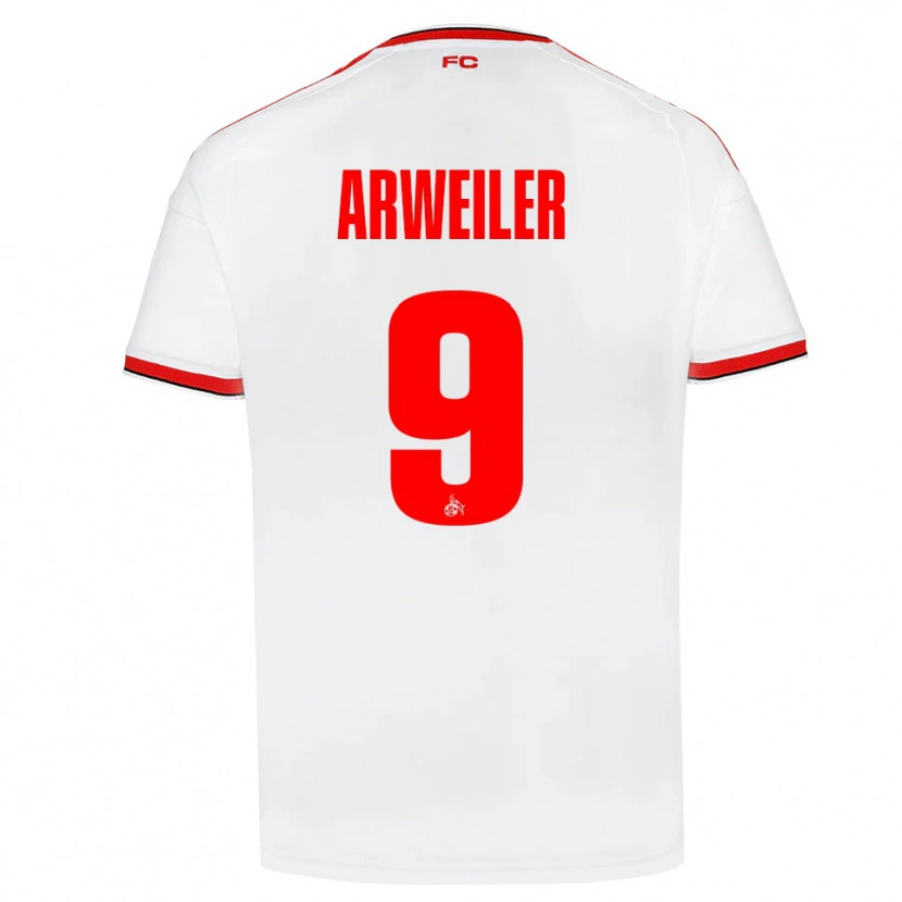 Danxen Damen Jonas Arweiler #9 Weiß Rot Schwarz Heimtrikot Trikot 2026/27 T-Shirt Österreich