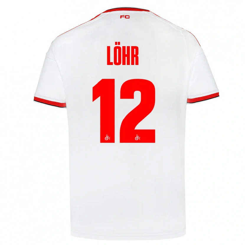 Danxen Damen Max Löhr #12 Weiß Rot Schwarz Heimtrikot Trikot 2026/27 T-Shirt Österreich