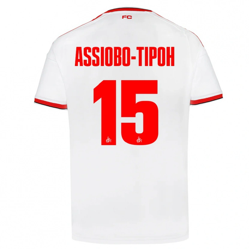 Danxen Damen Elfried Assiobo-Tipoh #15 Weiß Rot Schwarz Heimtrikot Trikot 2026/27 T-Shirt Österreich