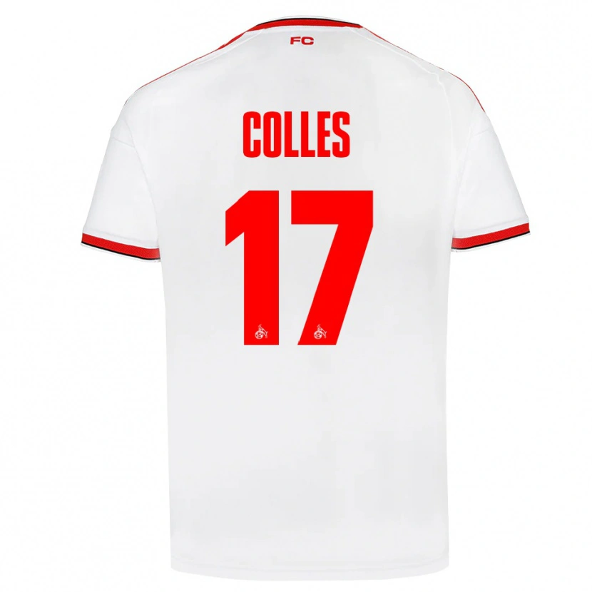 Danxen Damen Jan Colles #17 Weiß Rot Schwarz Heimtrikot Trikot 2026/27 T-Shirt Österreich