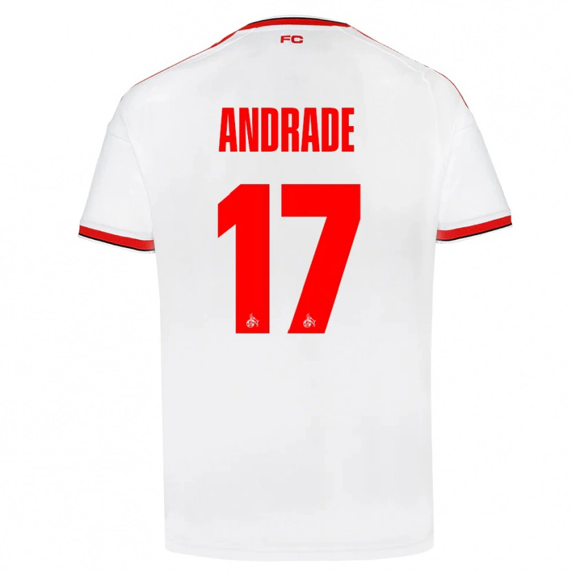 Danxen Damen Lydia Andrade #17 Weiß Rot Schwarz Heimtrikot Trikot 2026/27 T-Shirt Österreich