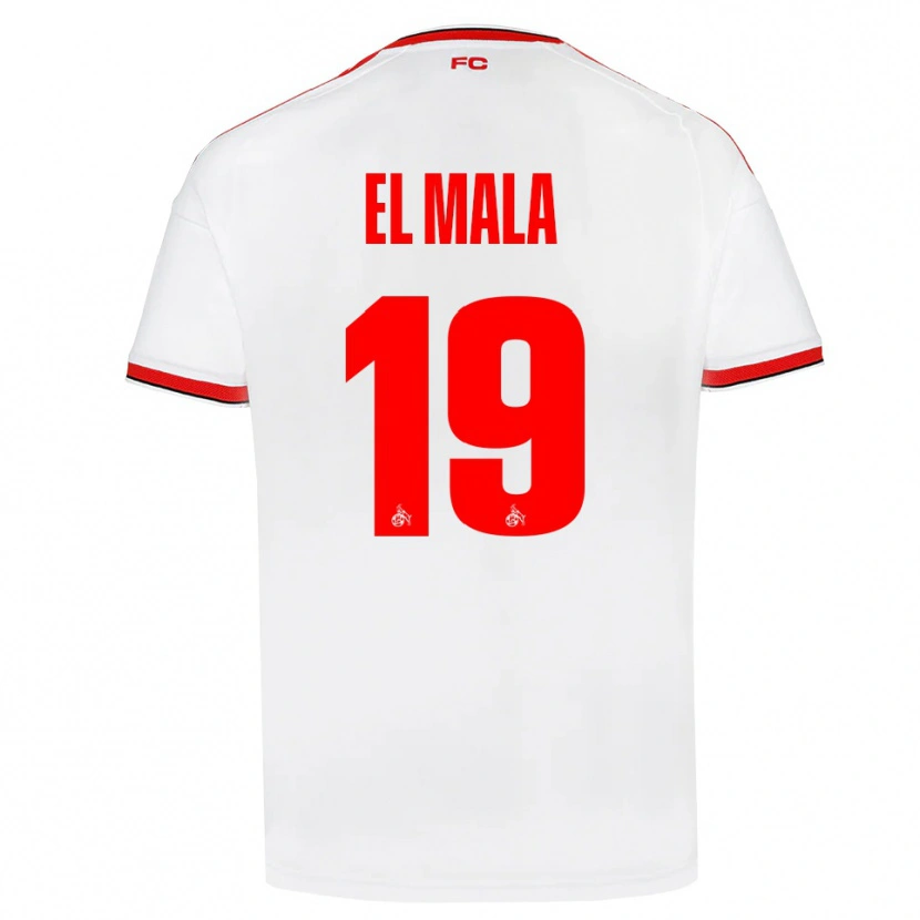 Danxen Damen Malek El Mala #19 Weiß Rot Schwarz Heimtrikot Trikot 2026/27 T-Shirt Österreich