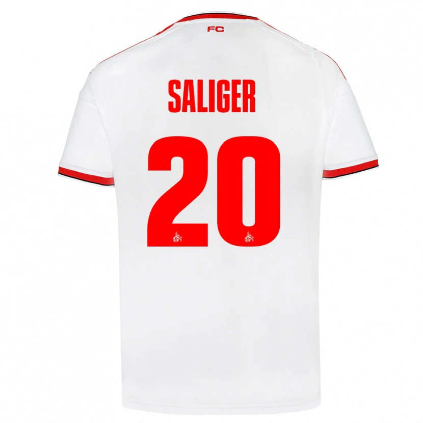 Danxen Damen Jonas Saliger #20 Weiß Rot Schwarz Heimtrikot Trikot 2026/27 T-Shirt Österreich
