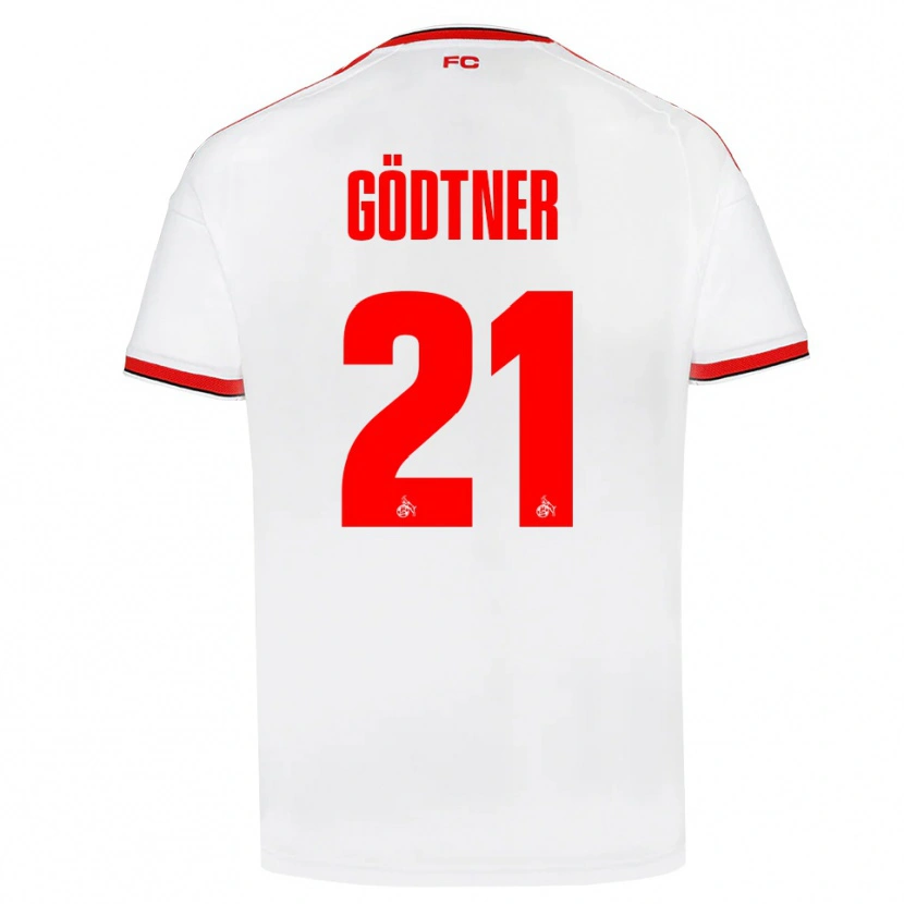 Danxen Damen Matteo Gödtner #21 Weiß Rot Schwarz Heimtrikot Trikot 2026/27 T-Shirt Österreich