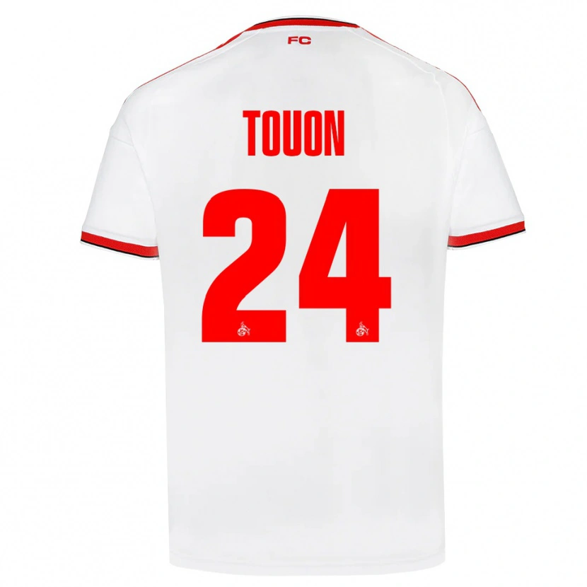 Danxen Damen Ella Touon #24 Weiß Rot Schwarz Heimtrikot Trikot 2026/27 T-Shirt Österreich