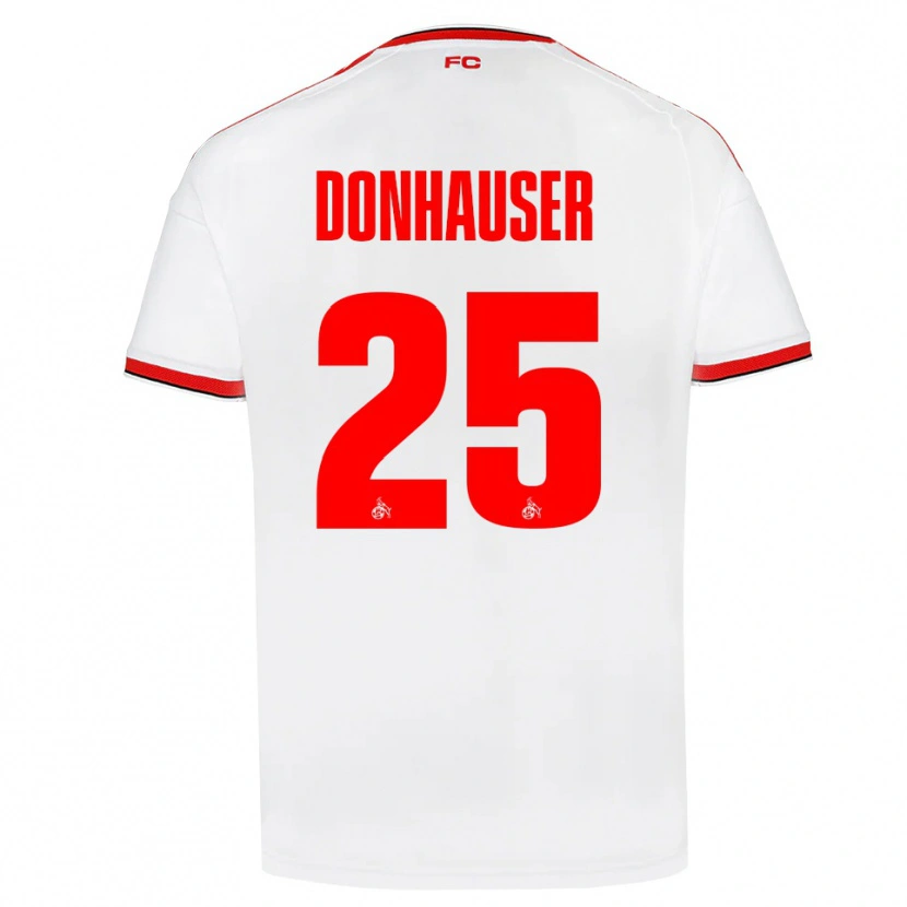 Danxen Damen Laura Donhauser #25 Weiß Rot Schwarz Heimtrikot Trikot 2026/27 T-Shirt Österreich