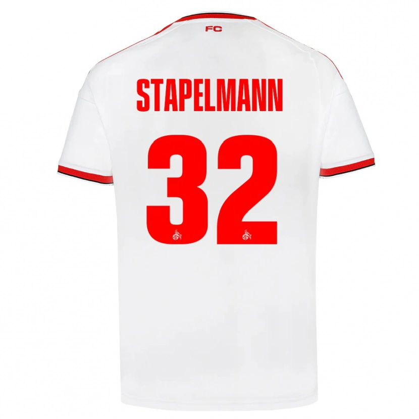 Danxen Damen Luis Stapelmann #32 Weiß Rot Schwarz Heimtrikot Trikot 2026/27 T-Shirt Österreich