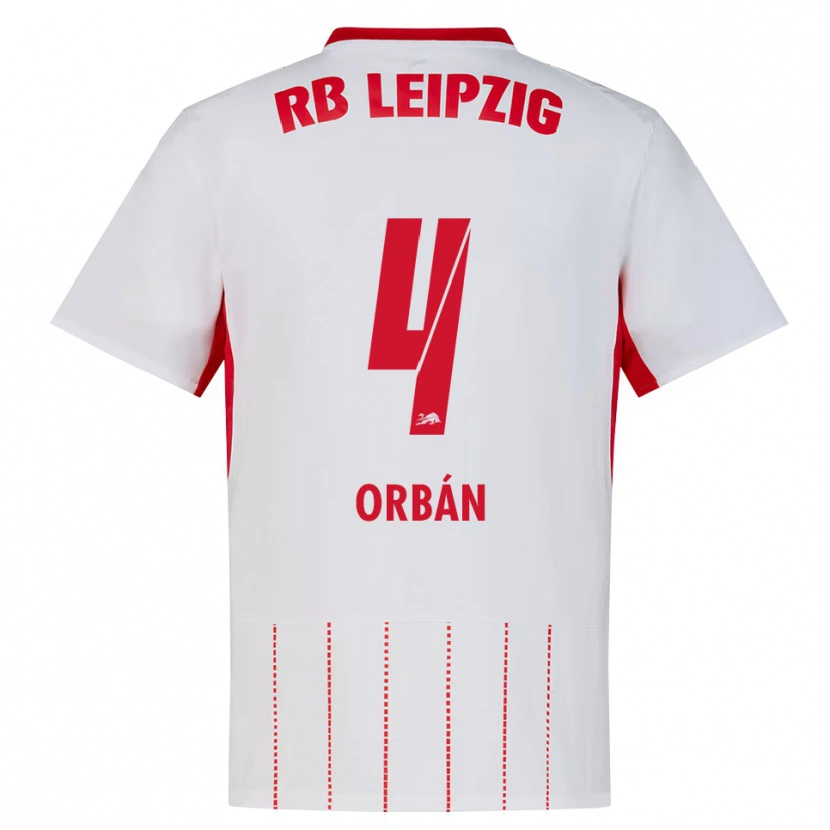 Danxen Damen Willi Orbán #4 Rot Weiß Gelb Heimtrikot Trikot 2026/27 T-Shirt Österreich
